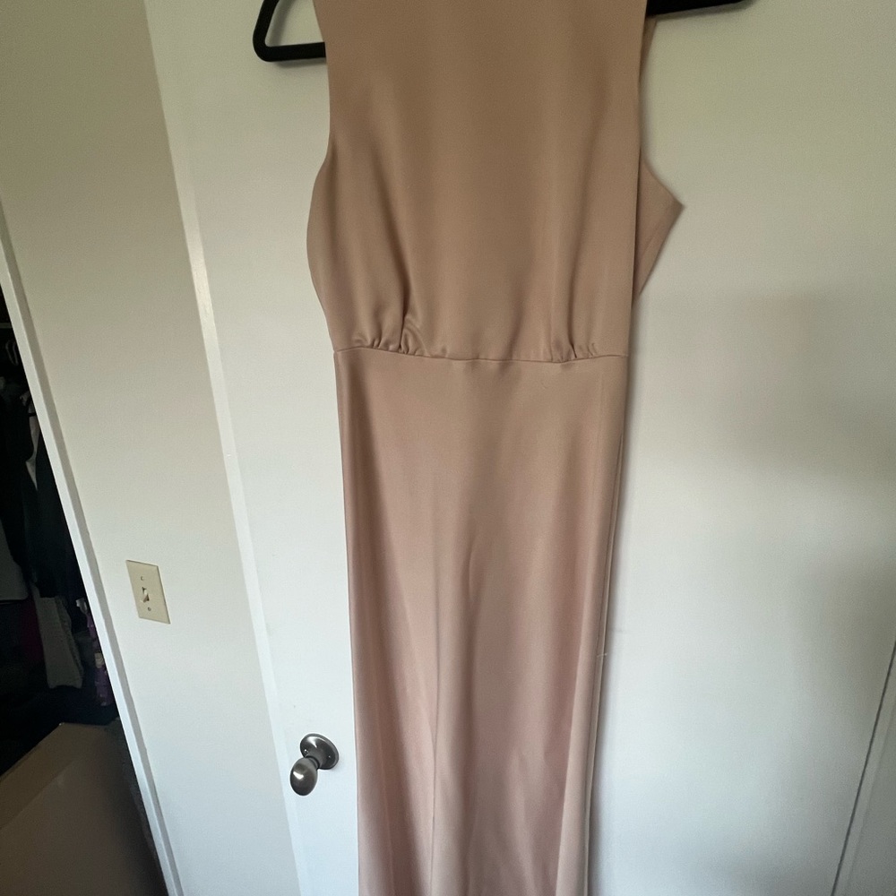 Beckett Satin Charmeuse Maxi Dress